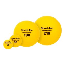 Softball/skumbold m. ubehandlet overflade - Fs i flere strrelser