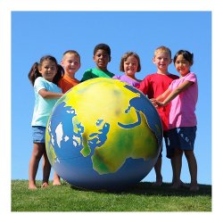 TOGU kmpe Jordklode-bold med kontinentaftryk - fs i 2 strrelser