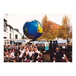 TOGU kmpe Jordklode-bold med kontinentaftryk - fs i 2 strrelser