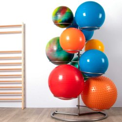 Sport-tec Boldholder til 10 trningsbolde/gymnastikbolde