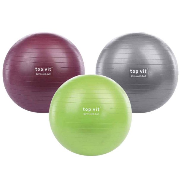 Top Vit Gymnastikbold/Fitnessbold - 65 cm.