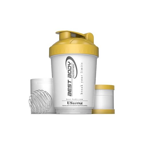 Best Body Shaker med rumopdeling - Hvid/guld