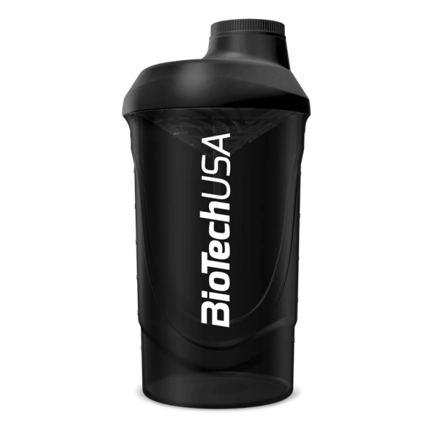 BioTech USA Wave Shaker Black Smoke - 600 ml