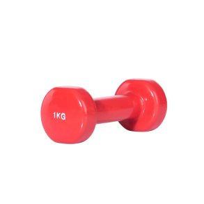 Sport-tec Håndvægt af støbejern og vinyl - 1 kg.