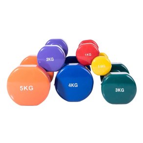 Sport-tec Håndvægte sæt fra 0,5 - 5 kg. - 6 stk. 