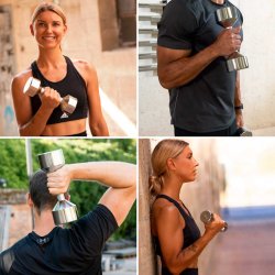 Sport- tec Hndvgt i forkromet stl - 3 kg.