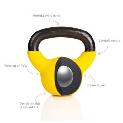 Sport-tec Kettlebell - 4 kg.