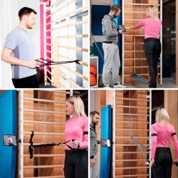 Ferrox Vgribbe i metal/tr - 240 x 90 cm. 14 trin