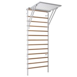 Ferrox Vgribbe-st i metal/tr, 2-delt inkl. trdgitter