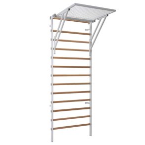 Ferrox Vgribbe-st i metal/tr, 2-delt inkl. trdgitter