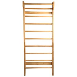 CCLIFE Vgribbe - 80 x 195 cm. - 10 trin - Belastbar op til 100 kg.