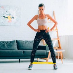 Thera-Band Loop Let - Gul