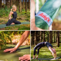 AIREX Heritage Trningsmtte m. ophngsjer - 190 x 60 x 0,8 cm.