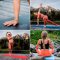 AIREX Pilates og Yogamtte - 190 x 60 x 0,8 cm.