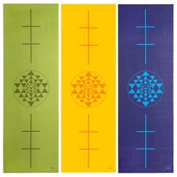 Leela Collection Yantra/Alignment-Yogamtte - 183x60 cm. x 4 mm.