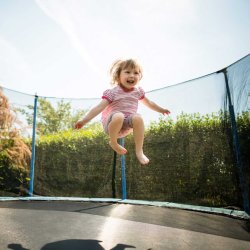 Trimilin Fun 43 Havetrampolin inkl. sikkerhedsnet - . 4,3 m.
