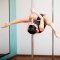 Costway Fitness Pole med Spin i rustfri stl - 50 mm.