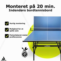 Joola Bordtennisbord 13i Indoor Sammenklappelig - Bl