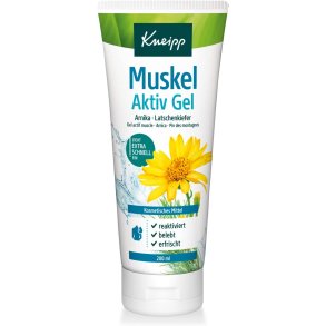 Kneipp Muskel Aktiv Gel med Arnika - 200 ml.