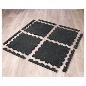 Sport-Tec Fitnessgulv/Beskyttelsesmtter - St af 4 stk. af 50x50x1,5 cm.