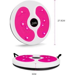 Twisterbrt m. elastikker til effektiv trning af taljen