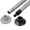Costway Fitness Pole med Spin i rustfri stl - 50 mm.