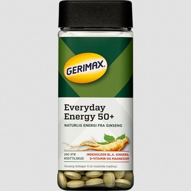 GERIMAX EVERYDAY ENERGY 50+ - 240 stk.