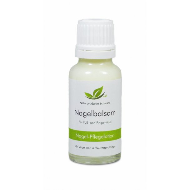 Naturprodukte Schwarz Neglebalsam med Avocado- og Aloe Vera olie - 20 ml.