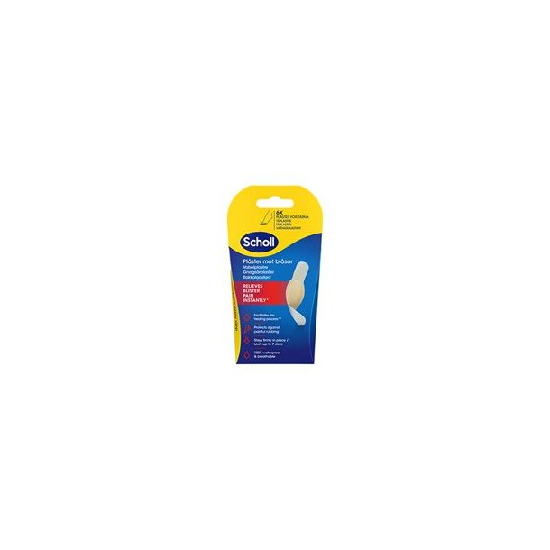 Scholl Blister Plasters Toes, Vabelplaster - 6 stk