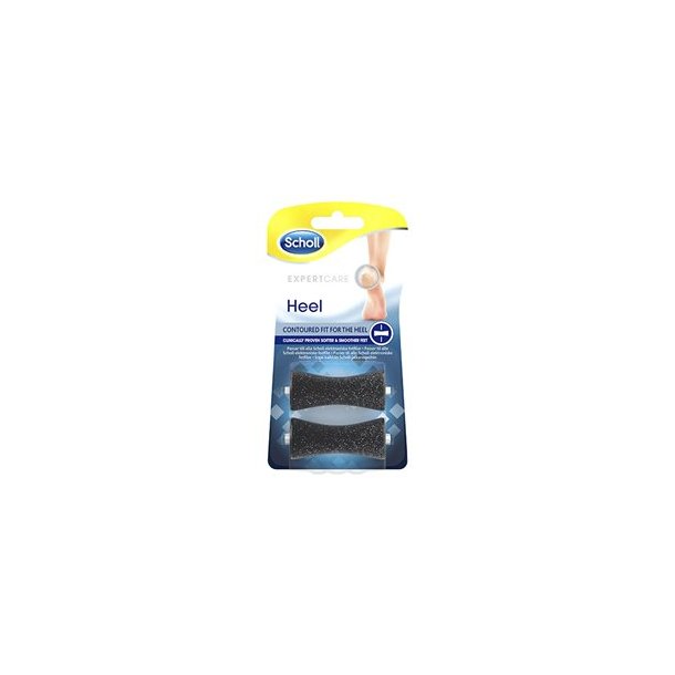 Scholl ExpertCare Footfile Refill Heel, til elektronisk fodfil - 2 stk.