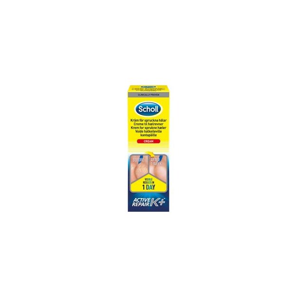 Scholl Heel Crack Cream Act.repair K+ - 60 ml.