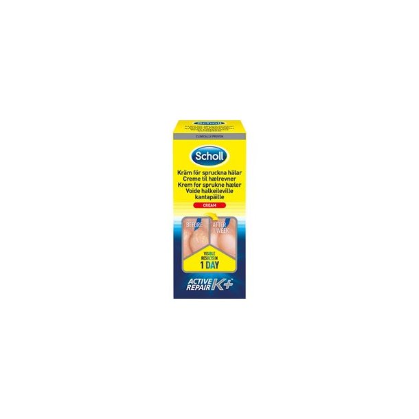 Scholl Heel Crack Cream Act.repair K+ - 120 ml.