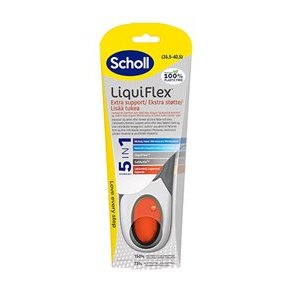 Scholl Insoles Liquiflex Extra Support (S), sko str. 35,5-40,5 - 2 stk. 