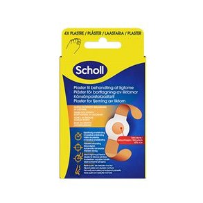 Scholl Ligtorn Plaster - 4 stk
