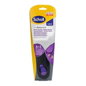 Scholl Med Insoles Plantar Fasciitis (M), sko str. 40-42 - 2 stk. 