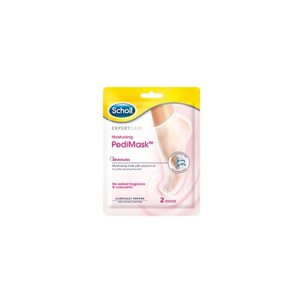Scholl PediMask no perfume 2 socks - 1 pk.