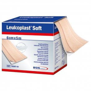 Leukoplast Soft, 5 m. x 6 cm.