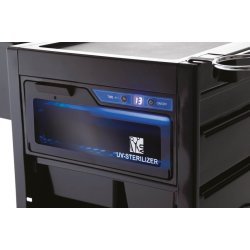 New York UV Pro frisrvogn med sterilisation - Sort