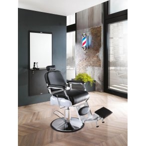 Hair Davidson Professionel Barberstol - Sort