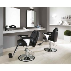 Hair Siviglia Professionel Barberstol - Sort