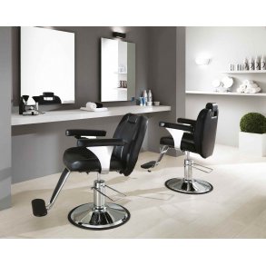 Hair Siviglia Professionel Barberstol - Sort