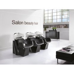 Indi Professionel Frisrvask med stol - Sort