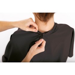 Comfort Pro Frisrkappe til klipning - 130x150 cm. - Sort