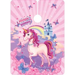 Magic History Frisrkappe til brn - 90x125 cm. 