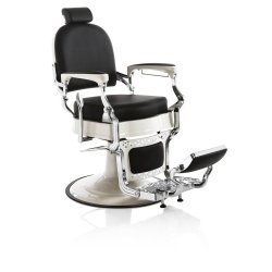Hair Mustang Professionel Barberstol - Sort