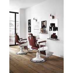 Hair Jaguar Professionel Barberstol - Bordeaux