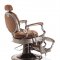 Hair Custom Roadster Professionel Barberstol - Brun/Titanium