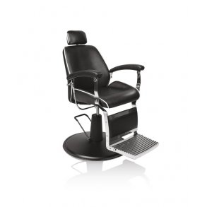 Hair Valencia Professionel Barberstol - Sort/Hvid