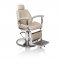 Hair Valencia Professionel Barberstol - Beige/Hvid