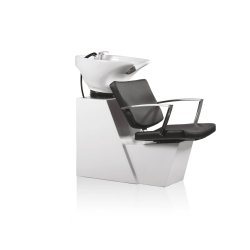 Alpha Professionel Frisrvask med stol - Hvid